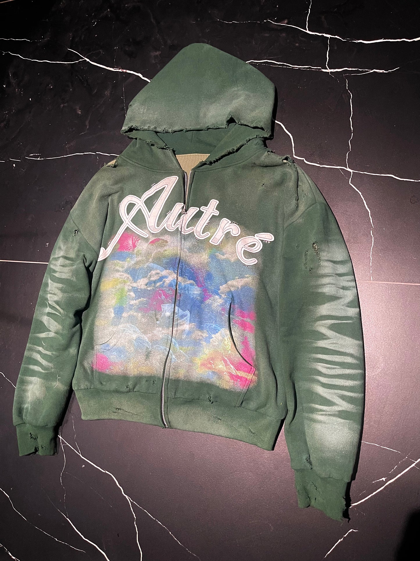 “ Discernment “ Zip-Up