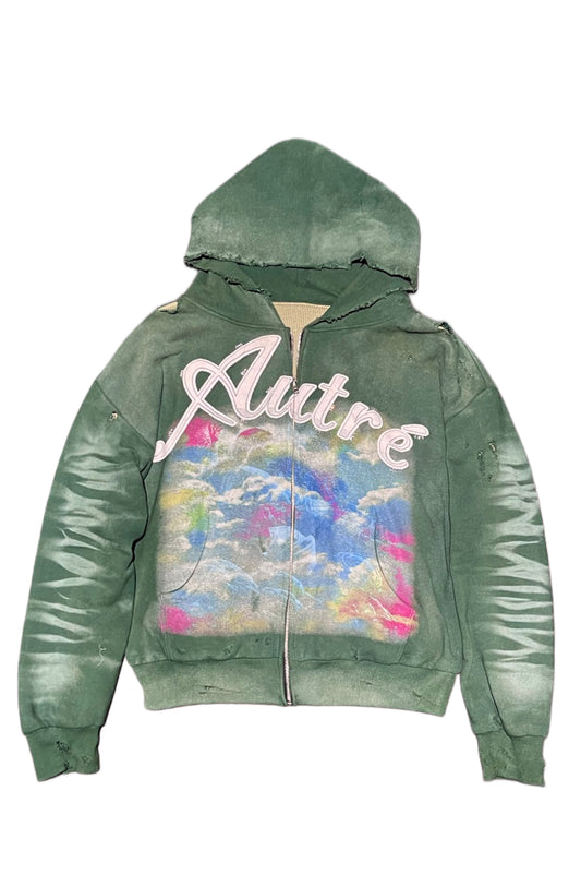 “ Discernment “ Zip-Up