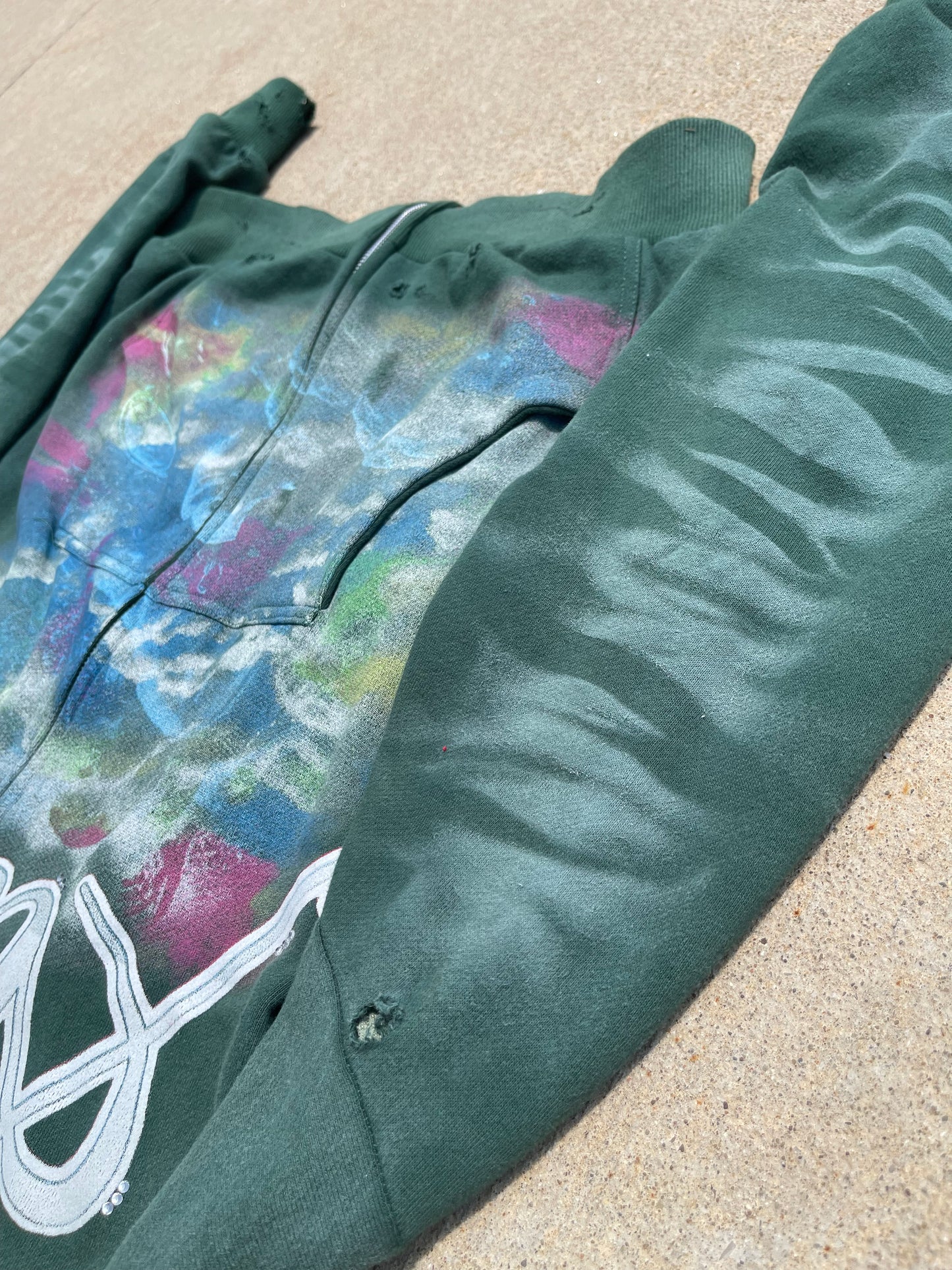 “ Discernment “ Zip-Up